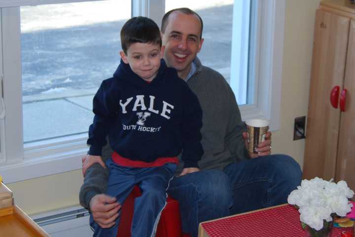 Darien's Methodist Family Center Preschool Hosts Dad's Day