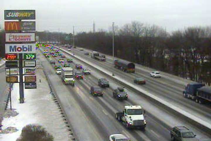 Snow, Freezing Rain, Sleet Makes For A Miserable Monday In Fairfield