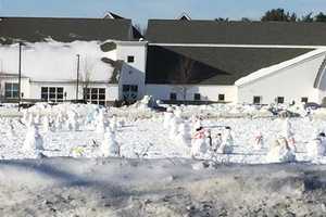 Want To Build A Snowman? Easton Students Make 100 Of Them For Milestone