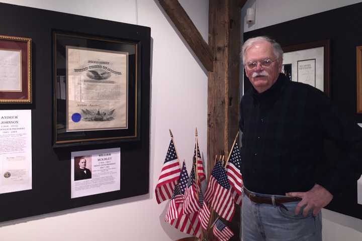 History In Ink: Darien Historical Society Displays Presidential Signatures