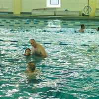 <p>Swimming is always in season at the indoor pool at the Ridgefield Recreation Center. </p>