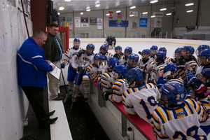 Mahopac Varsity Hockey Team Holds On To Beat John Jay 
