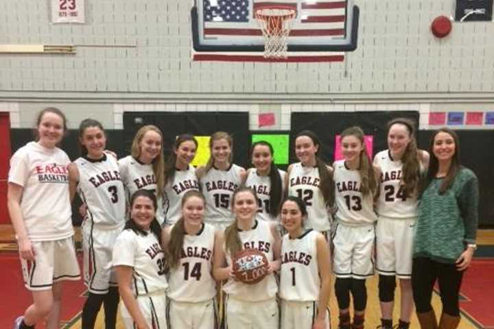 Eastchester Hoops Star Olivia Heffernan Scores 1,000th Point