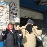 <p>Hope Klein, left, owner of US 1 Brushless Car Wash in Port Chester called it her busiest winter season in 15 years. She was not complaining about more wicked winter weather in the forecast.</p>