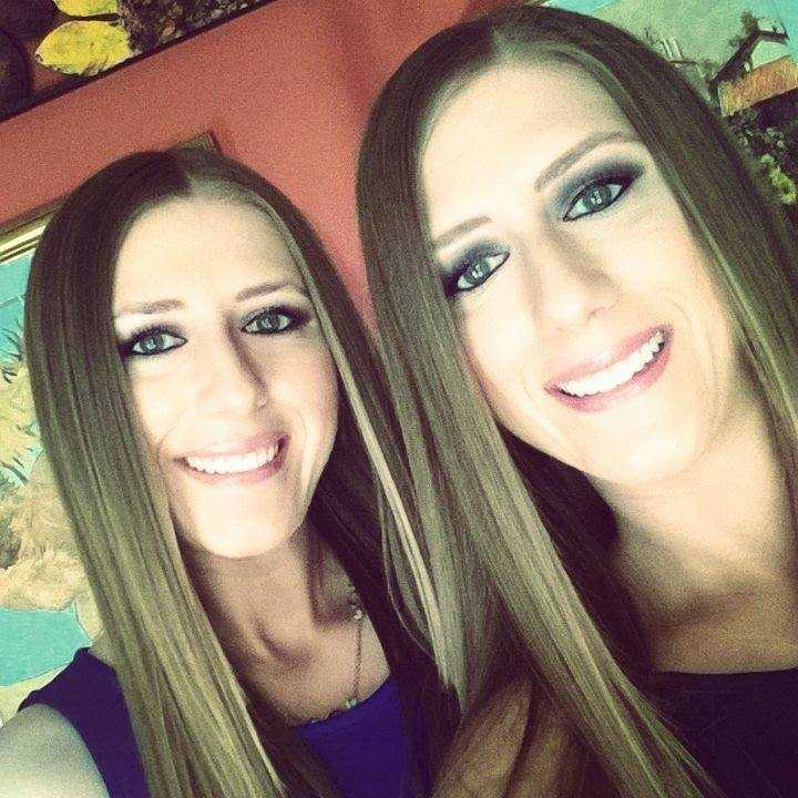 JoAnna Sciarrinno, left, and her twin sister, Jennifer, own DermaGlow Spa.