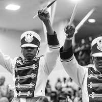 <p>The Marching Cobras of New York performing.</p>