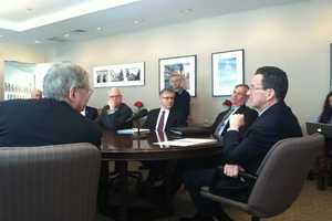 Malloy Hits The Road To Pitch Transportation Plan In Stamford