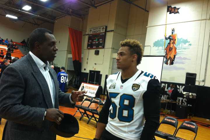 Stamford High Welcomes Back Graduates Who Excelled In Sporting World