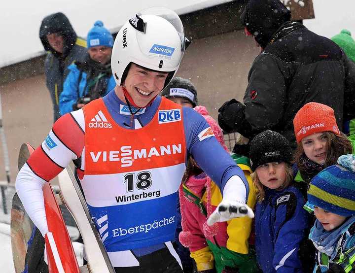 Tucker West of Ridgefield, who competed in Sochi in luge, is aiming for his second Olympics in South Korea.