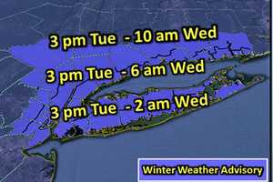 Winter Weather Advisory Issued For New Round Of Snow In Fairfield