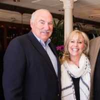 <p>Mount Kisco Mayor J. Michael Cindrich; Leslie Lampert, owner, Café of Love; and Brian Skanes, executive director, Boys &amp; Girls Club of Northern Westchester at the Humanitarian Award Dinner Committee kickoff breakfast Tuesday, Feb. 24 at Café of Love.</p>