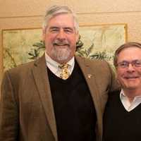 <p> Brian Skanes, executive director of Boys &amp; Girls Club of Northern Westchester and 2015 Humanitarian of the Year, with Stuart Marwell, CEO of Curtis Instruments and 2014 Humanitarian of the Year.</p>