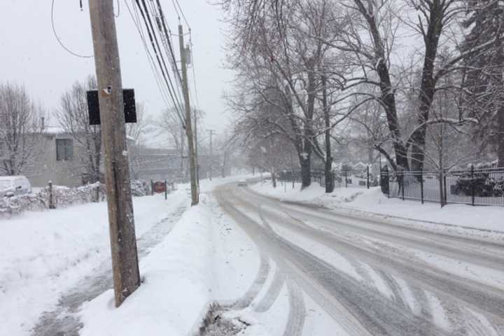 Snow Blankets Northern Westchester, Causing Numerous Closures