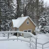 <p>Armonk following Thursday&#x27;s snowstorm</p>