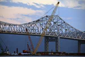 Construction On New Tappan Zee Bridge Heats Up