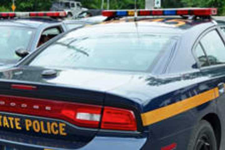 Emergency Crews Rush To Overturned Auto In Putnam Valley