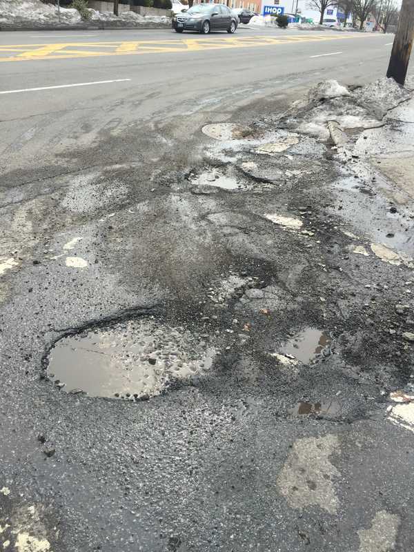 Tell Us Where You've Seen The Worst Potholes, White Plains