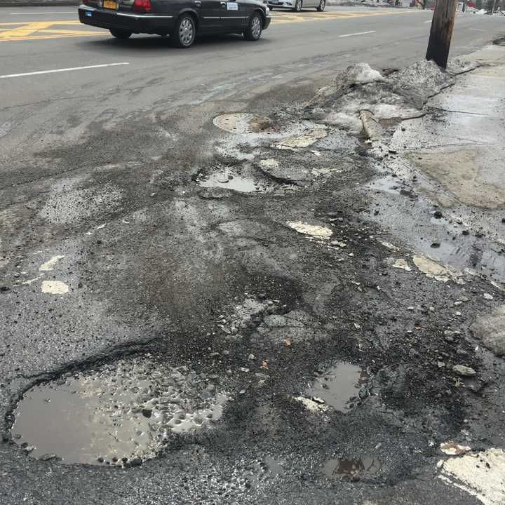 Potholes are hard to escape.