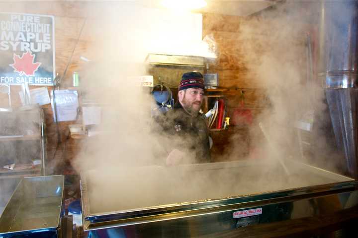 Stamford Museum Serves Up A Taste Of Maple Sugar At Open House