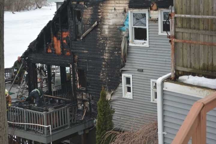 A Lake Mahopac House was badly damaged in a fire last week. 