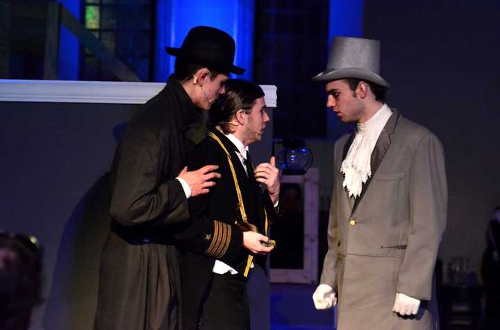 Bronxville students triumphed over their lack of an auditorium and the poor weather to produce &quot;Sweeney Todd.&quot;