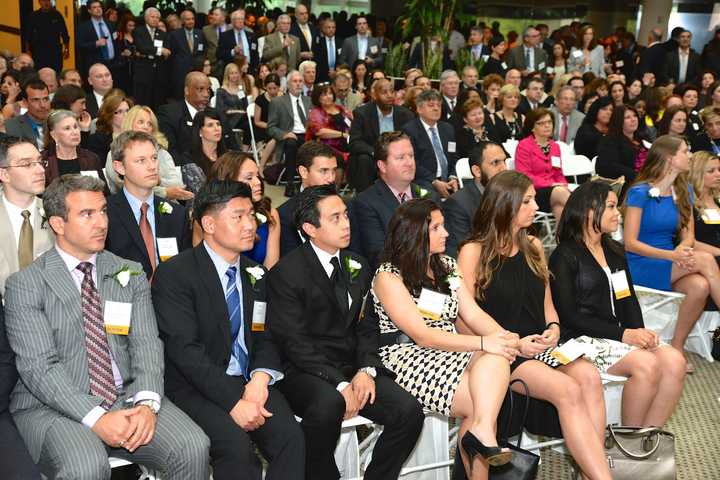 A group shot of last year&#x27;s &quot;Forty Under Forty Rising Stars.&quot;