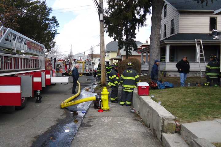 Norwalk Firefighters Rescue Elderly Woman From Ely Avenue Blaze