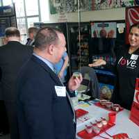 <p>Fairfield&#x27;s Rose Lamba shows off her Red Mango franchise.</p>