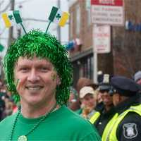 <p>Many parade-goers got into the spirit of the holiday.</p>