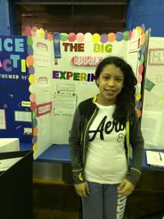 Port Chester Young Scientists Display Projects At Middle School