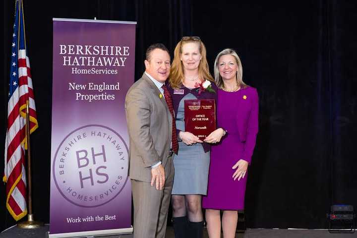 Berkshire Hathaway HomeServices Honors Norwalk Office