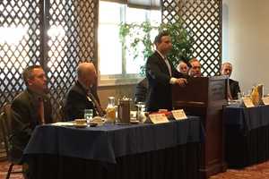 Senators Talk State Spending At Danbury Chamber Event