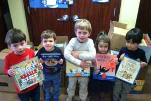 Westport Weston Cooperative Nursery School Donates Books