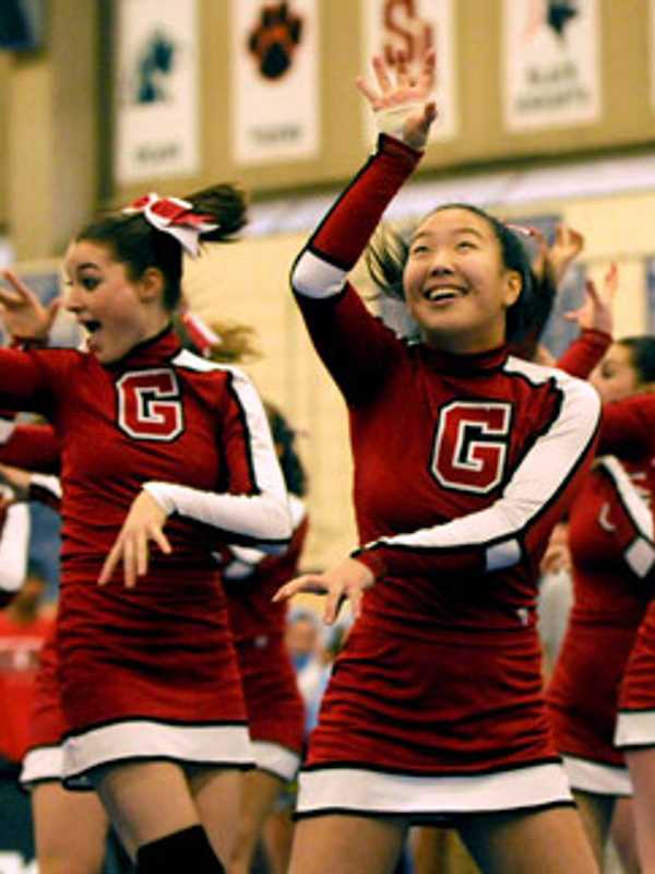 Greenwich High Cheerleaders Raise Their Voices For Annual Fashion Show