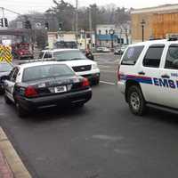 <p>There was no shortage of police or emergency services crews at Routes 119 and 9A about 11:45 a.m. </p>