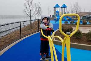 It's All Fun And Games As Greenwich Opens New Cos Cob Park 