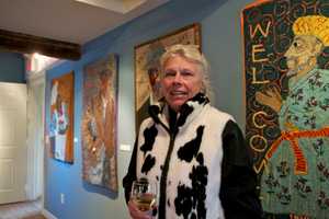 Rug Fans Hook Up At One Loop At A Time Exhibit At Wilton Historical Society