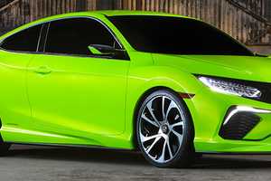 Honda Unveils New Civic At New York Auto Show