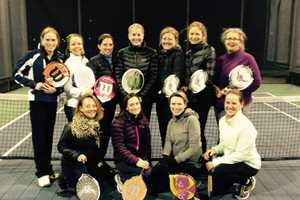 Darien's Royle Moms Go To Town With Paddle Tennis At Weed Beach