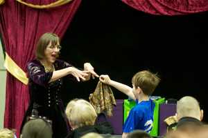 Kids Young, Old Enjoy Easter Sunday Magic Show At Somers' Muscoot Farm
