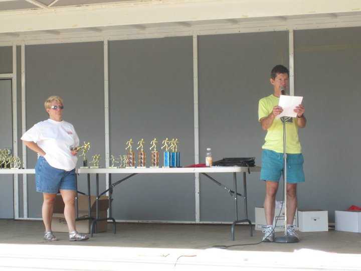 Marty Schaivone is the race director of the Donnelly Dash. The race is run in memory of Tim and Kim Donnelly, who were killed at their Fairfield jewelry store in 2005.