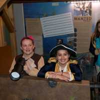 <p>The Girl Scouts check out the Fairfield Museum and History Center.</p>