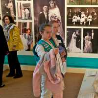 <p>Girl Scouts tour the Fairfield Museum and History Center.</p>