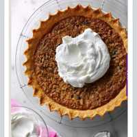 <p>The winning entry: Oatmeal raisin cookie pie.</p>