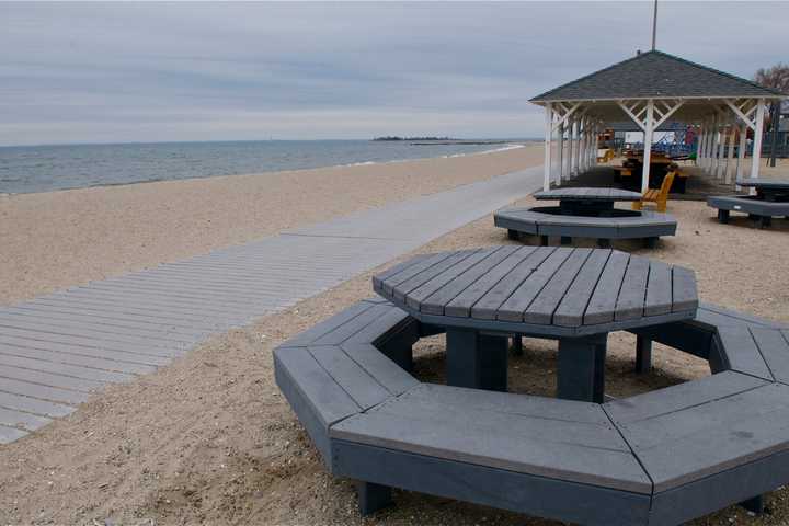 Westport's Compo Beach Feeling More Like Winter Than Spring
