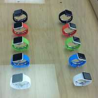 <p>Apple Watches on display. The new watch is Apple&#x27;s latest product to capture the public imagination.</p>