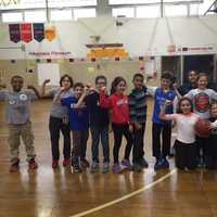 <p>Club Claremont, Claremont Elementary&#x27;s after-school program, includes basketball with Mr. Marino.</p>