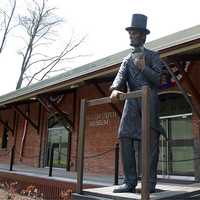 <p>The Lincoln statue at the Lincoln Depot.</p>