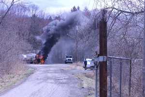 Tractor-Trailer Fire Tops Week's News In Putnam