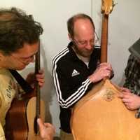 <p>The North Tarrytown All Stars are getting ready for a gig. </p>